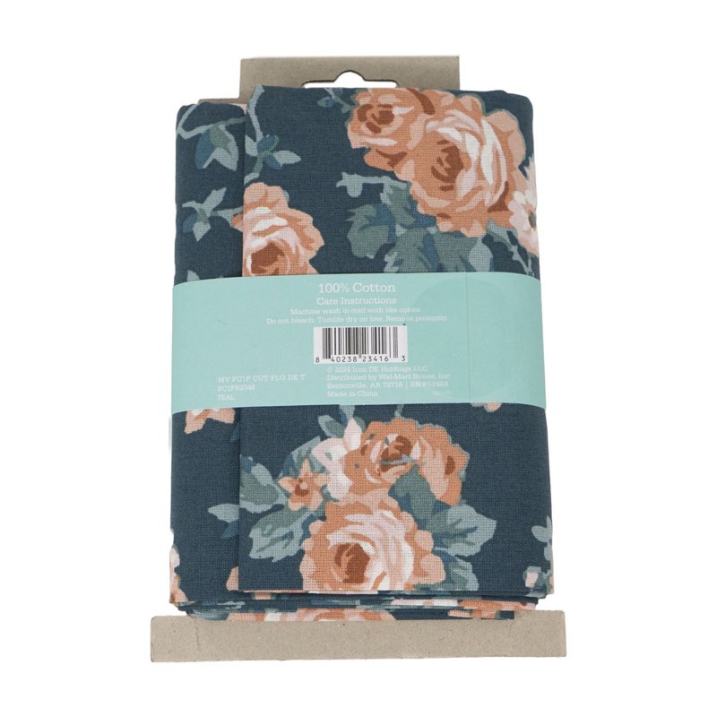 (2 Pack) Floral Cotton Fabric - 1 Yard Cut for Quilting & Sewing - Waverly Inspirations