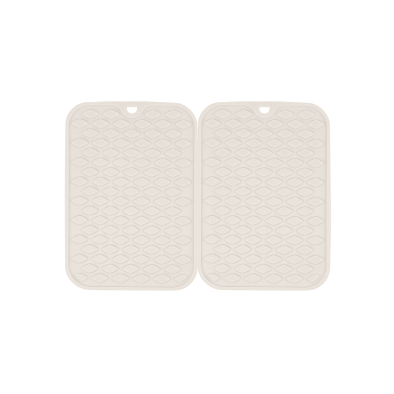 Interlocking Antimicrobial Drying Mats 2-Piece Set