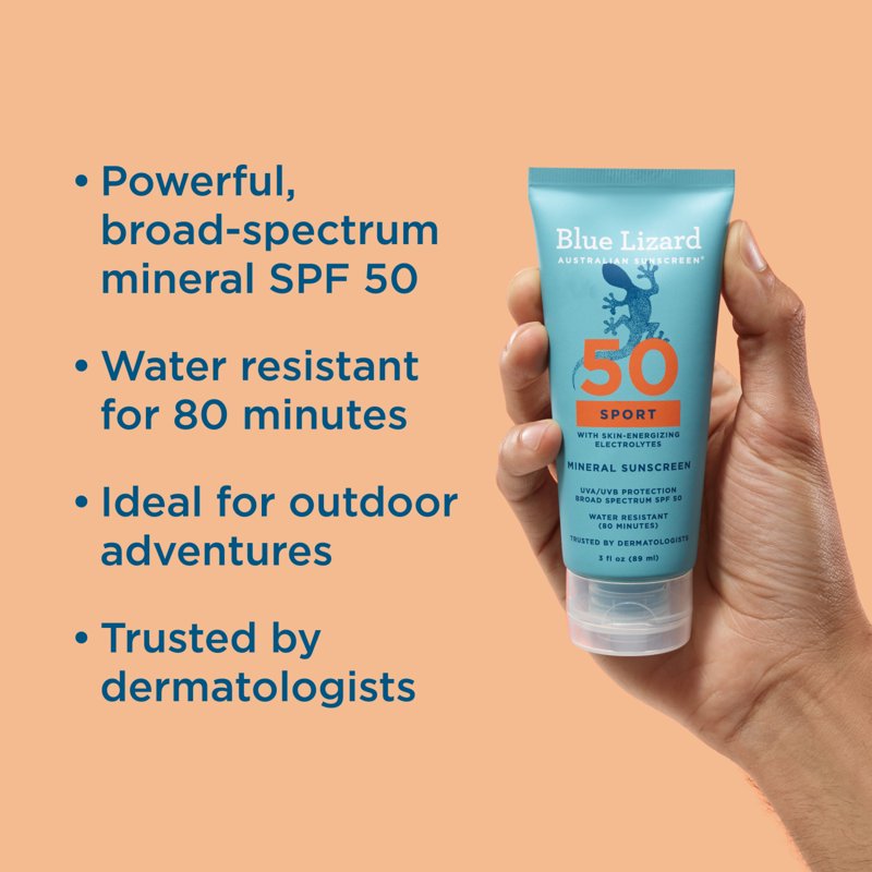 Sport Mineral Sunscreen Lotion SPF 50 - 3.0 fl oz