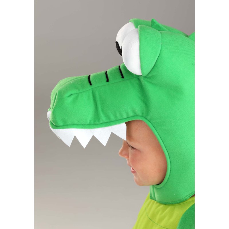 Toddler Gopher Costume 2T - Green Plush Reptile Halloween Outfit for Kids