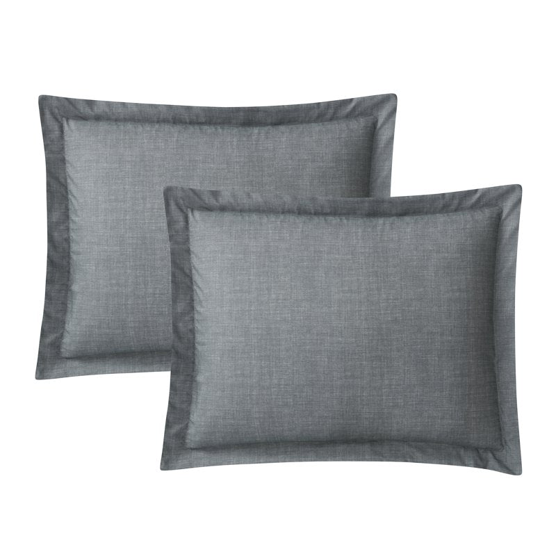 King Light Grey Bed in a Bag Comforter Set with Sheets - 10 Piece