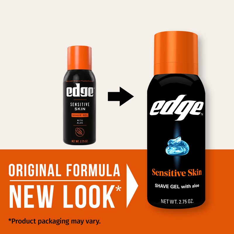 Sensitive Skin Shave Gel for Men with Aloe - 8 Pack