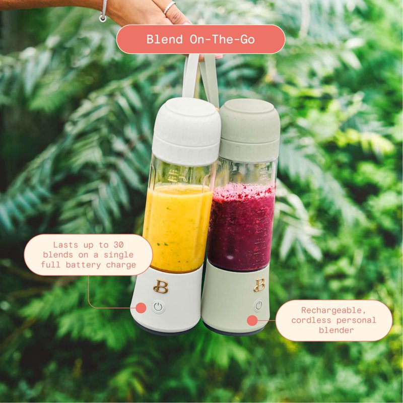 Portable To-Go Blender 2.0 - 16 oz, 70W, White Icing