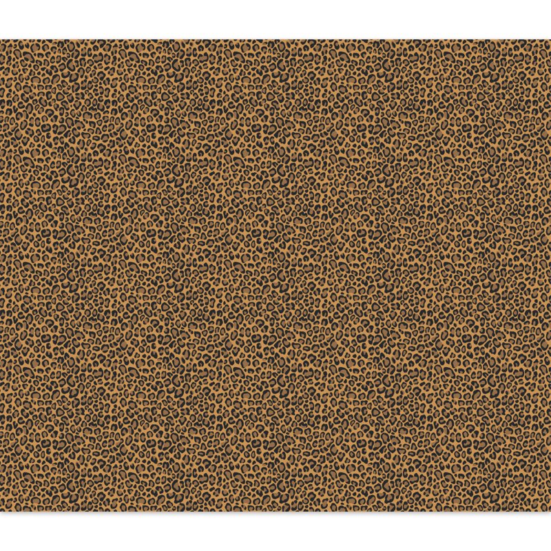 Create It 100% Cotton Cheetah Fat Quarter Fabric - Brown, 18x21 Inches - Single