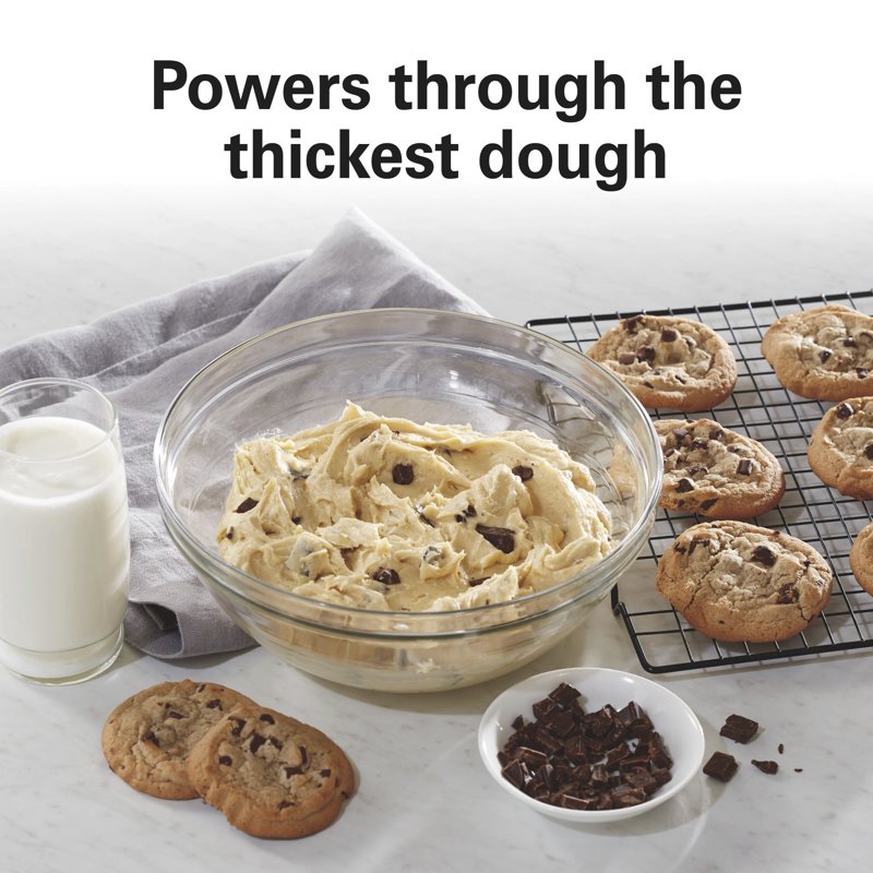 Stand Mixer 4 Quart with 7 Speeds & Attachments - Aqua