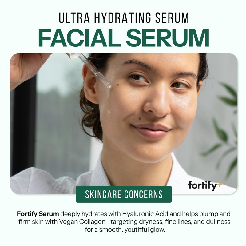 Hyaluronic Acid & Collagen Face Serum – Hydrating Anti-Aging Skin Care