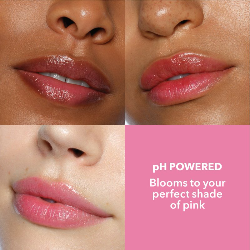pH Adjusting Lip Glow Balm - Hydrating Color Changing Tint for Lips & Cheeks