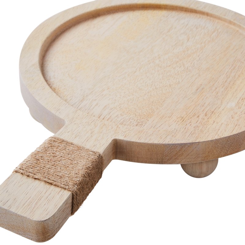 Mango Wood Condiment Board Set with Bowls - 4-Piece Serving Set