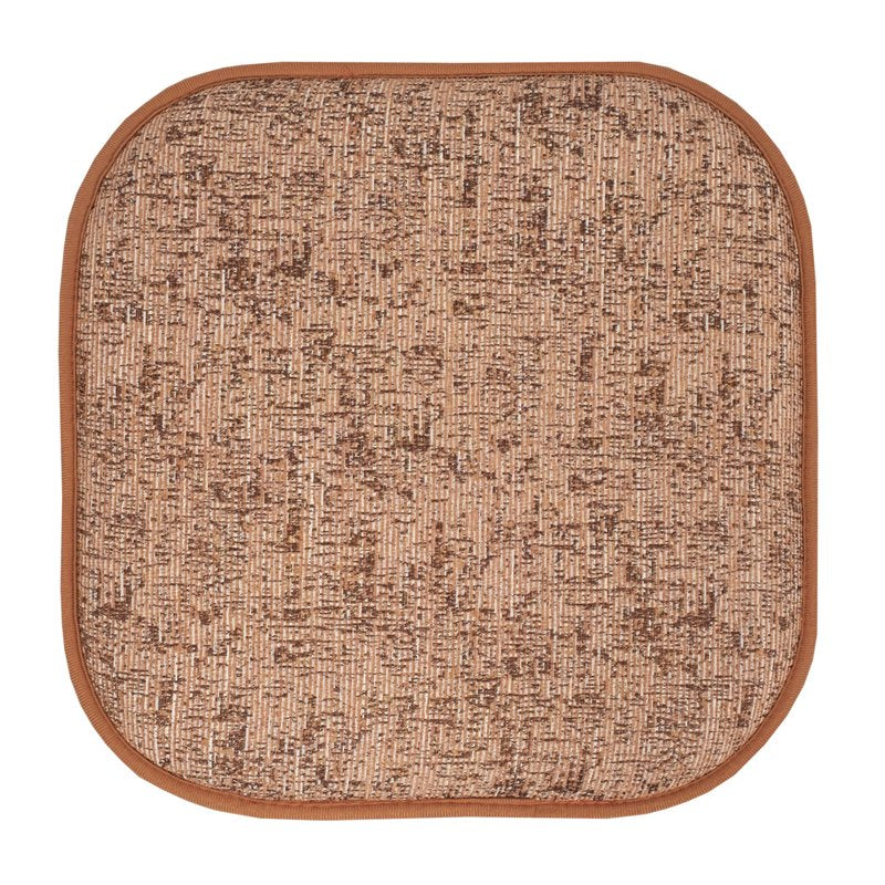 Memory Foam No Slip Back Chair Pad Cushion 6-Pack - Rust-Brown