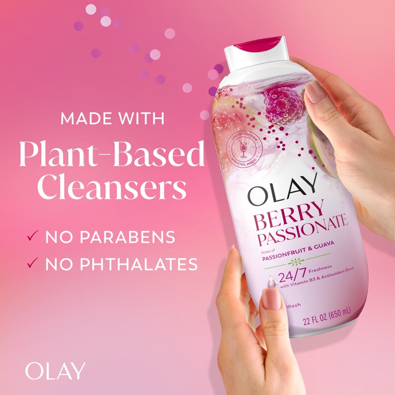 Berry Passionate Body Wash with Passionfruit & Guava - 22 fl oz