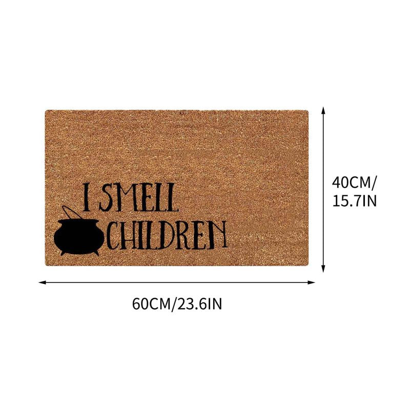 Stay Spooky Halloween Doormat K - Indoor Outdoor Welcome Rug Skeleton Sign