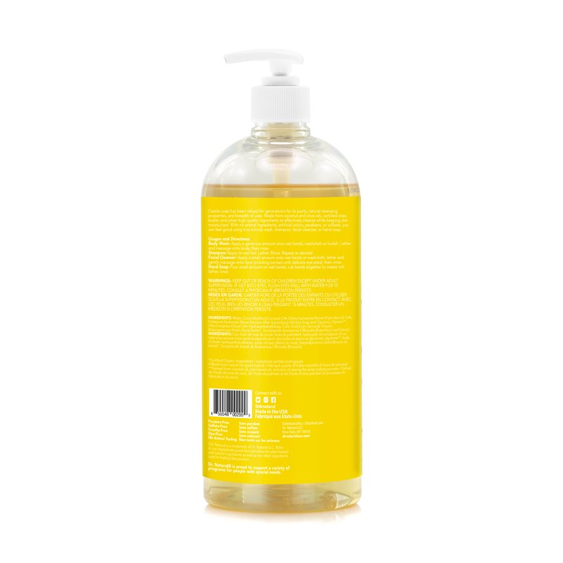 Unscented Baby Castile Liquid Soap - 32 oz Multi-Purpose