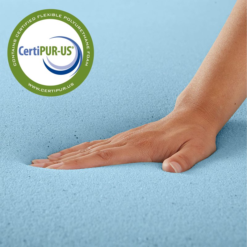 Twin Gel Memory Foam Mattress Topper 1 Inch - Cooling Support
