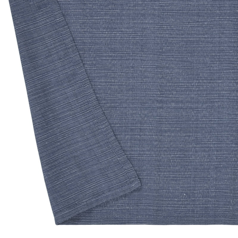 Mainstays Blue Chambray Fabric Shower Curtain 72x72 inches - Casual Bathroom Decor