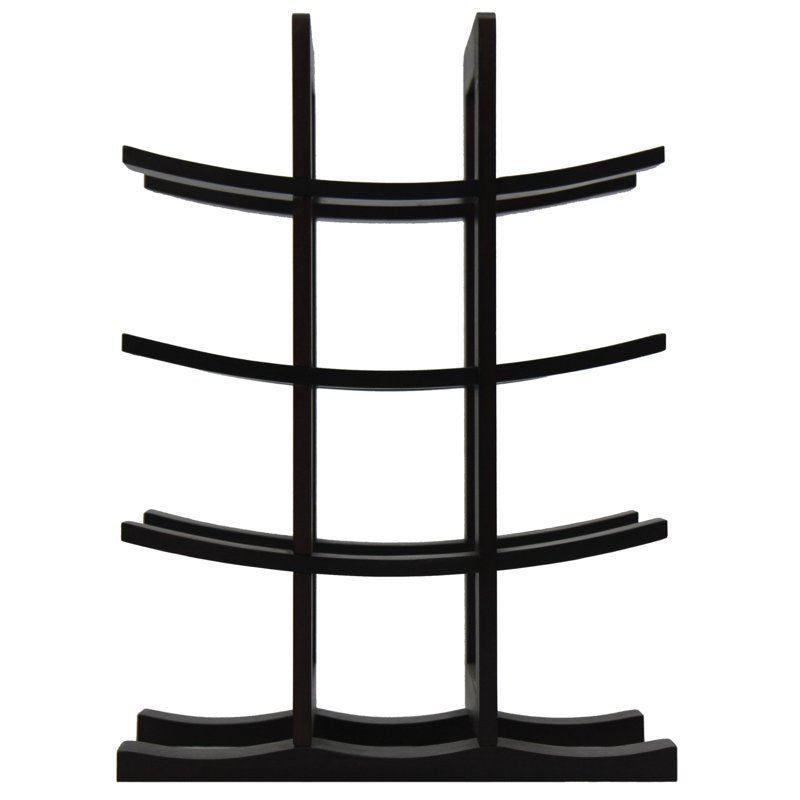 12-Bottle Bamboo Wine Rack - Eco-Friendly & Modern Design