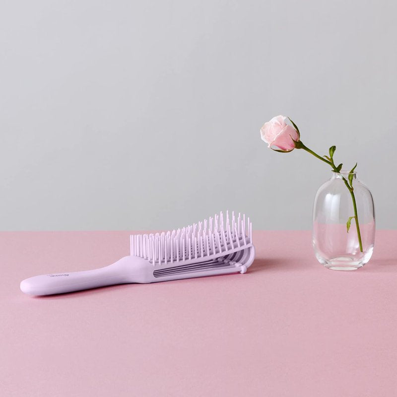 Flex Detangler Hairbrush for Curly & Textured Hair - Light Purple