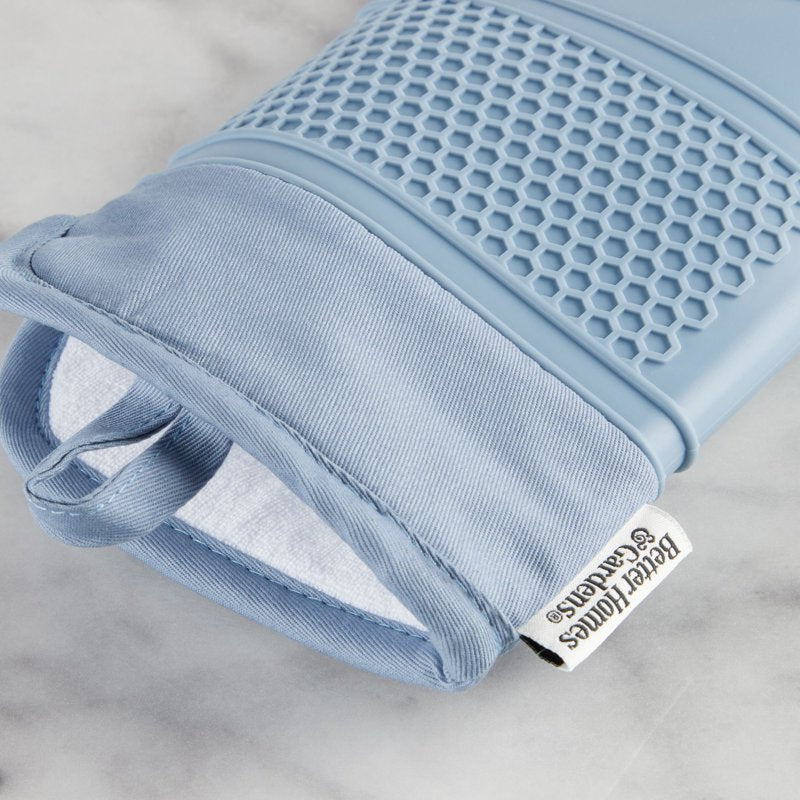 Oven Mitt, Potholder & Mini Mitt Set - Indigo - 4-Piece Kitchen Essentials