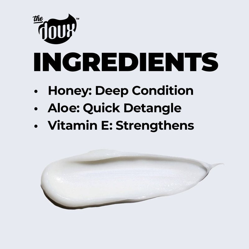 Honey Moisturizing 3-in-1 Hair Conditioner for Dry Frizzy Hair, 8 oz