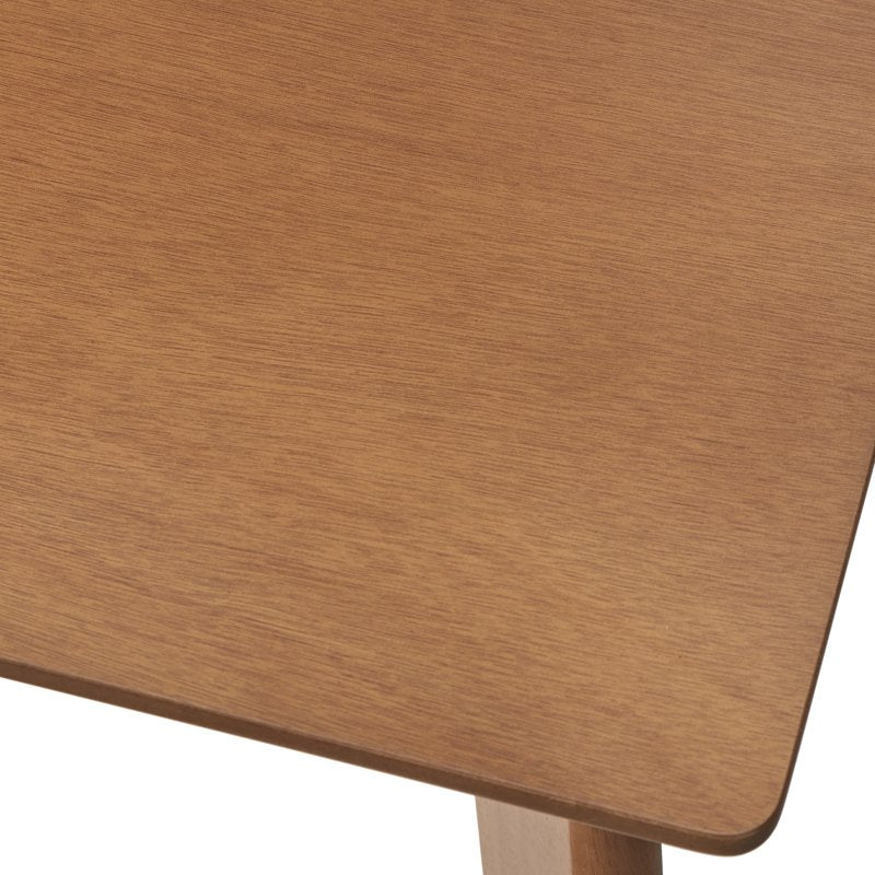 Mid-Century Modern 5-Piece Indoor Dining Set - Light Walnut