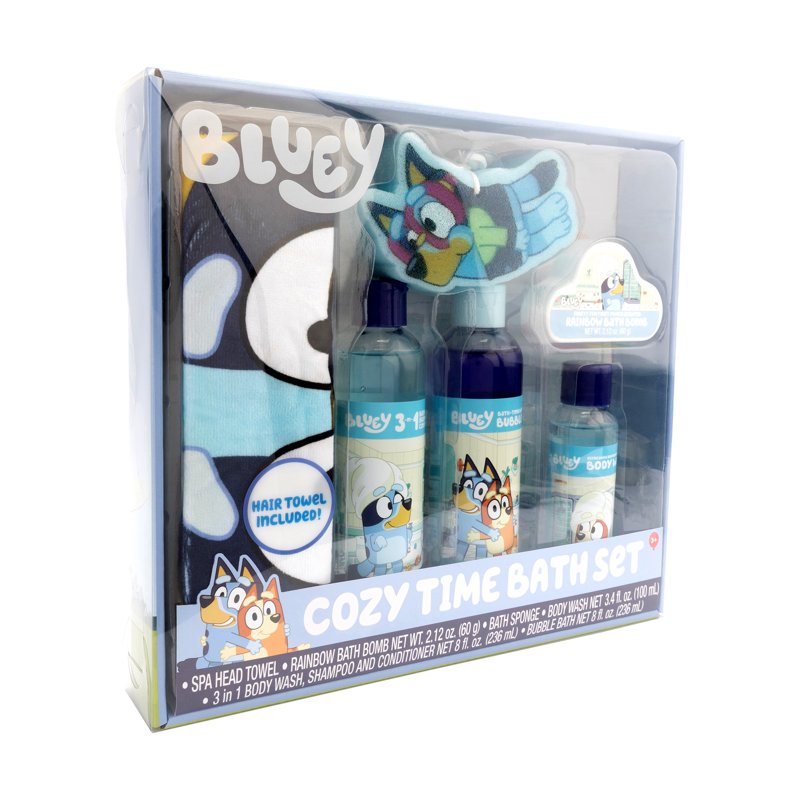 Cozy Time Bath Set for Kids - 6 Fun Bath Essentials