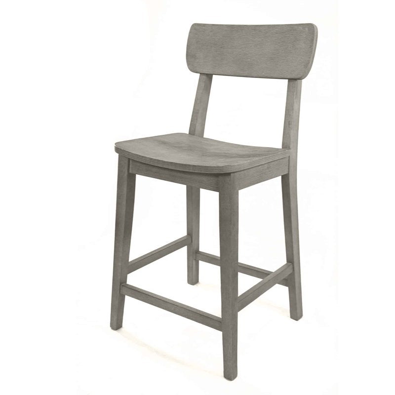 Torino Wood Counter Stool - Fallen Rock Color Finish
