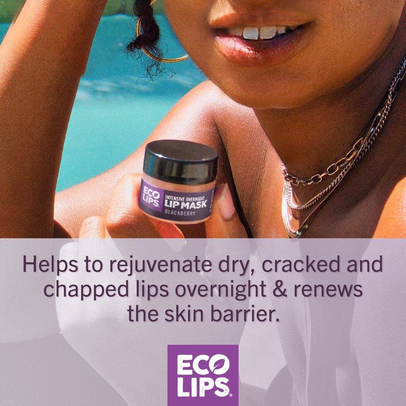 Blackberry Intensive Overnight Lip Mask - Natural Moisturizing Treatment