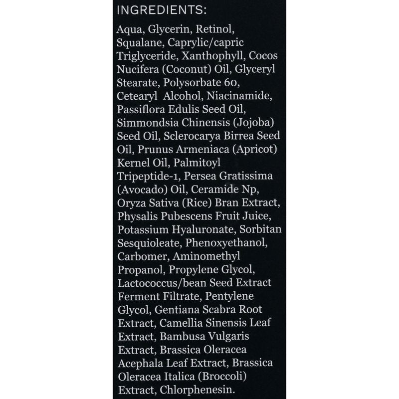 Radiance Smoothie Retinol Cream - 1% Retinol, Skin Renewal