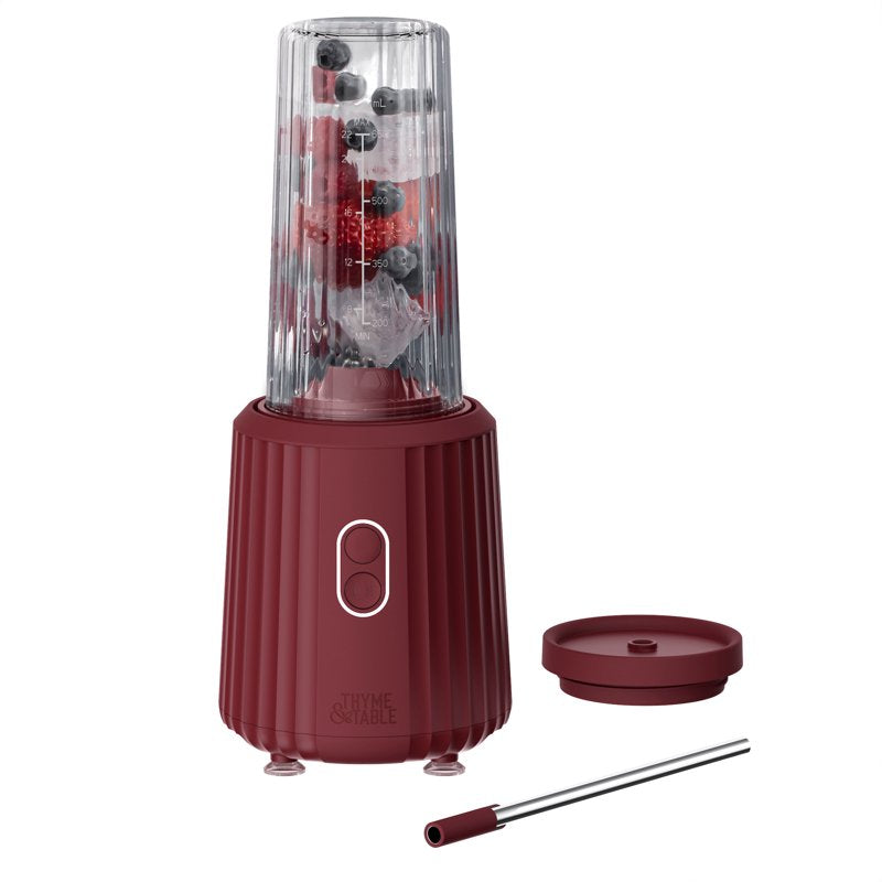 900W Single Serve Blender with Tritan Vessel & Smart Seal Lid - Red