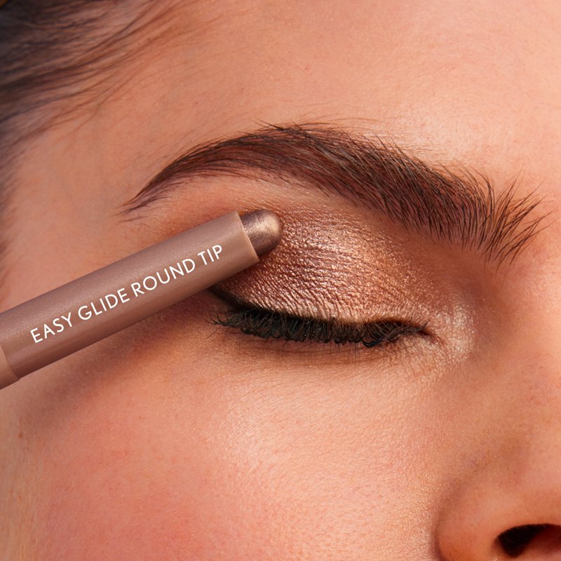 Shimmery Cream Eyeshadow Stick - Long-Lasting Smudge-Proof Makeup