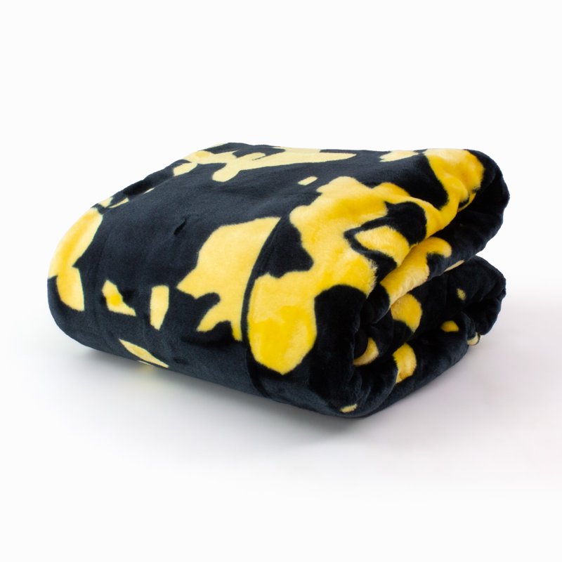College Covers Iowa Hawkeyes Raschel Throw Blanket - 86 x 63 Inches, Plush & Soft, Twin Bedspread - Variation of THIS listing