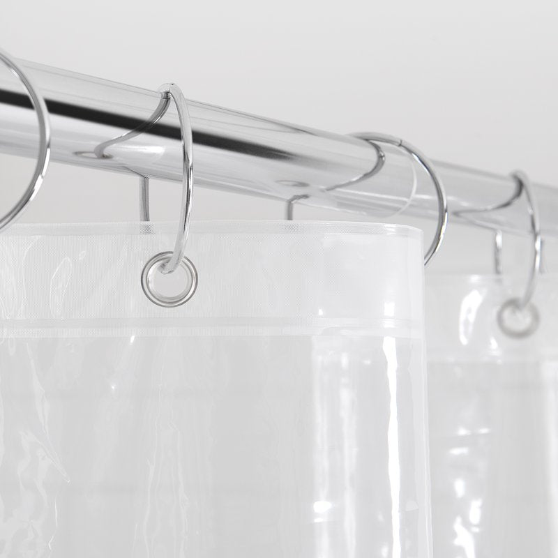 Mainstays Medium Weight PEVA Shower Curtain Liner - Clear, 70 x 71 Inches - Single Variation