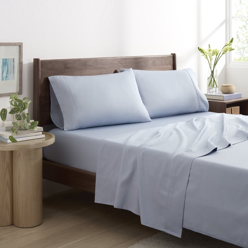 Martex Restore Cooling Full Bed Sheet Set - Blue, Soft & Breathable