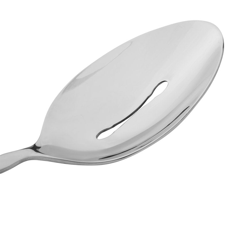 Mazie Stainless Steel Serve Utensils Set - 4-Piece, Silver