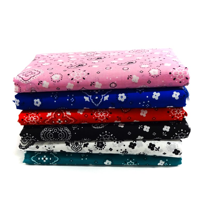 Pink Cotton Polyester Blend Fabric 44 Inch x 3 Yards for Craft & Sewing