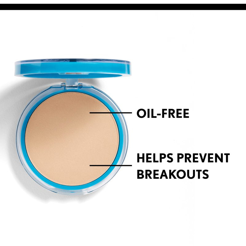 Oil-Free Matte Pressed Face Powder for Shine Control, 0.35 oz