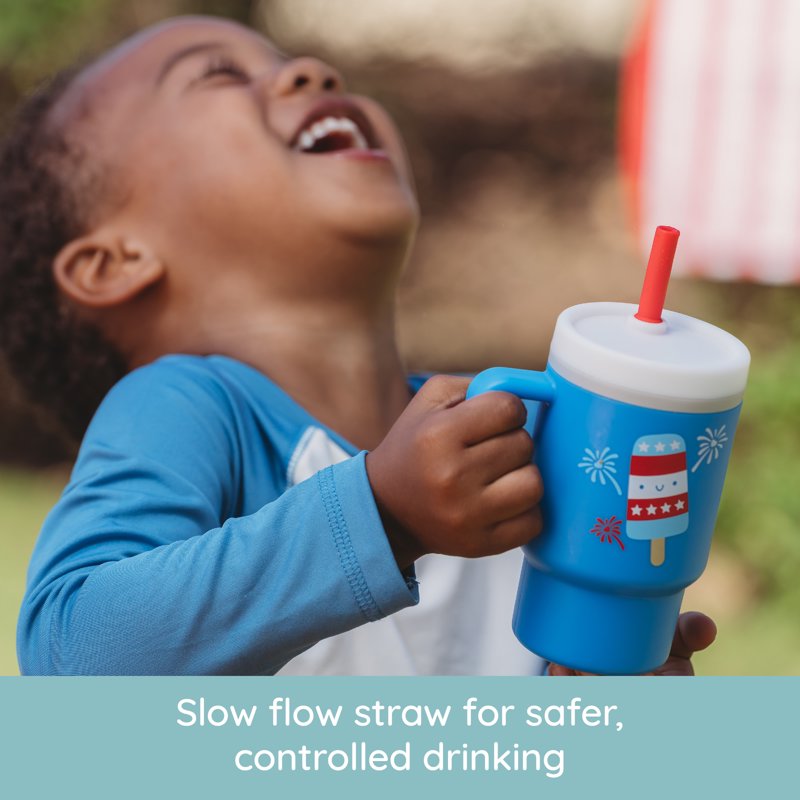 My 1st Tumbler Toddler Training Cup with Straw - Popsicle