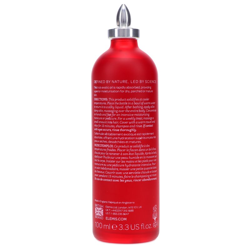 Frangipani Monoi Body Oil - Moisturizing Hair and Skin Treatment 3.3 oz