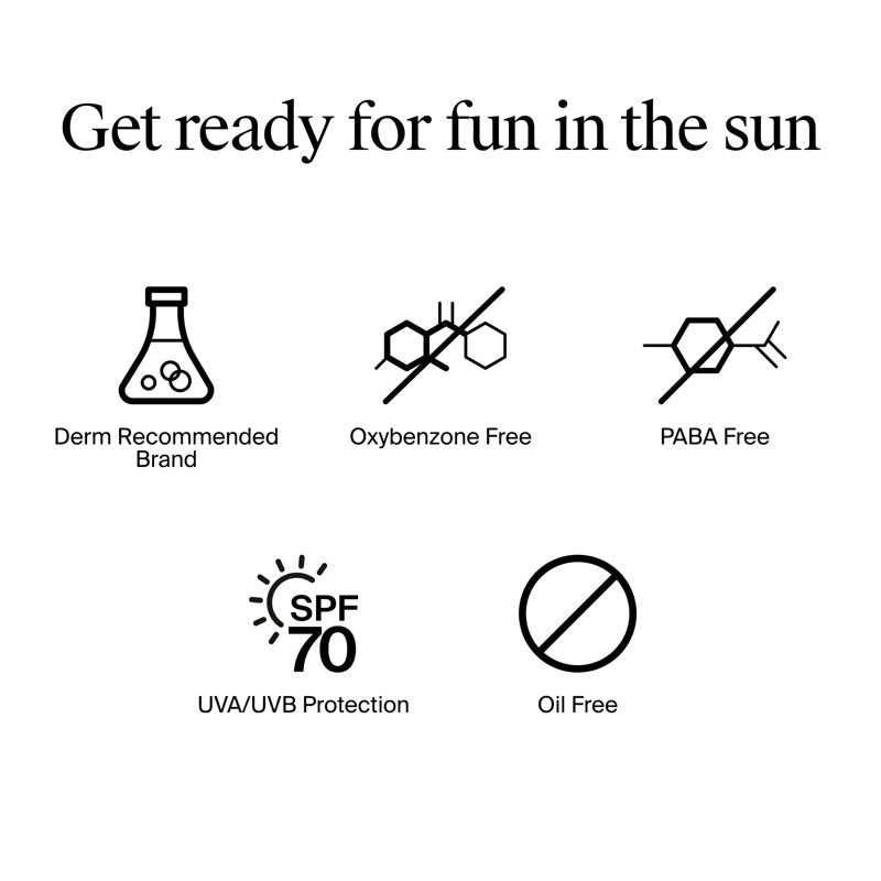 Beach Defense SPF 70 Sunscreen Lotion - Water-Resistant & Lightweight