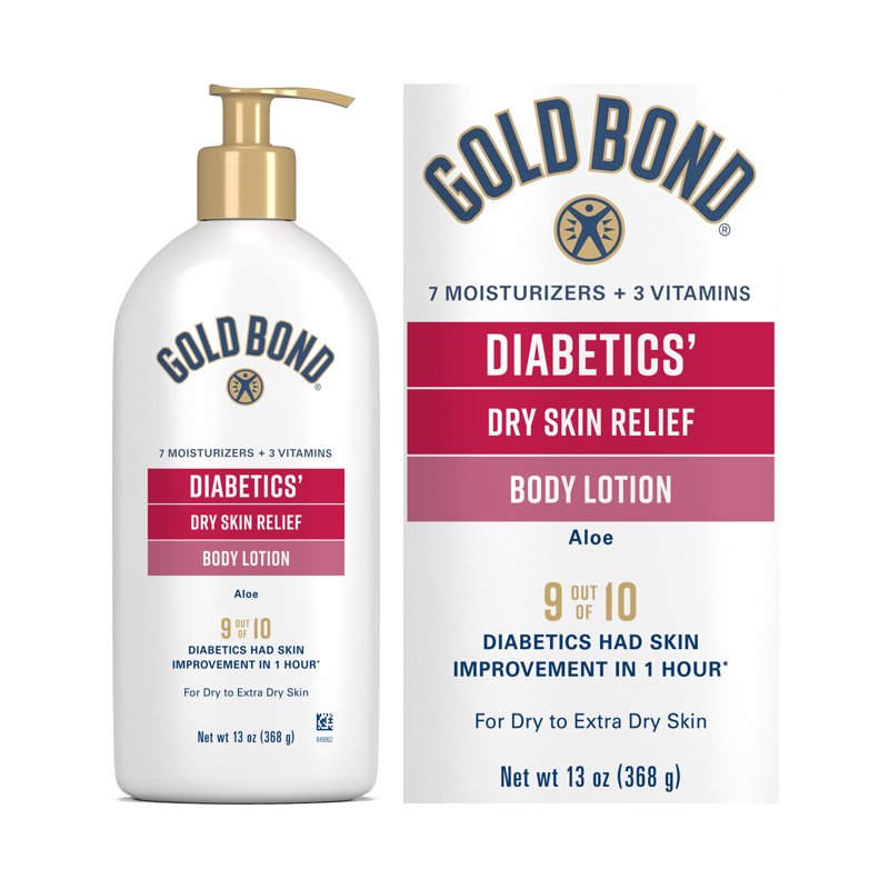 Diabetics' Dry Skin Relief Body Lotion with Aloe - 13 oz.