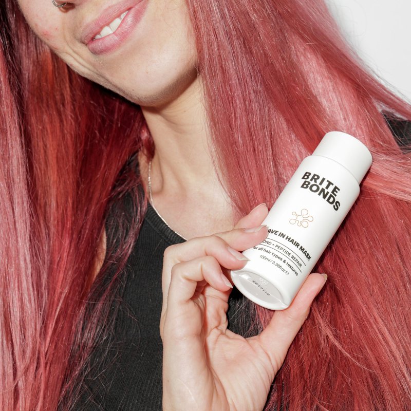 Leave-In Hair Mask with Peptides for Repair & Shine