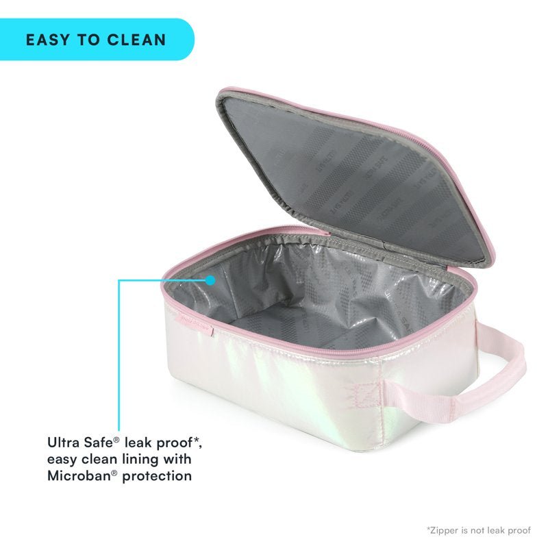 Insulated Lunch Box with Ice Walls - Daisies Design