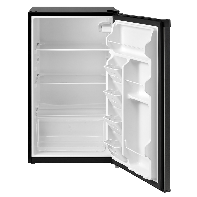 4.4 Cu Ft Compact Refrigerator - Single Door Mini Fridge with Crisper