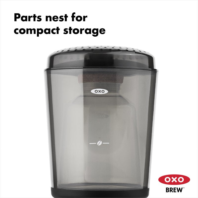 Compact Cold Brew Coffee Maker - Gray
