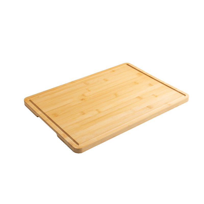 Extra Large Non-Slip Bamboo Cutting Board - 14" x 19.5" with Juice Groove