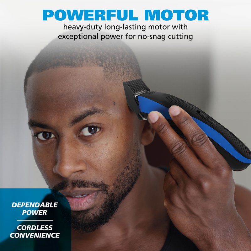 Rechargeable Hair Clipper - Wahl Close Cut Pro with 3x Closer Cutting