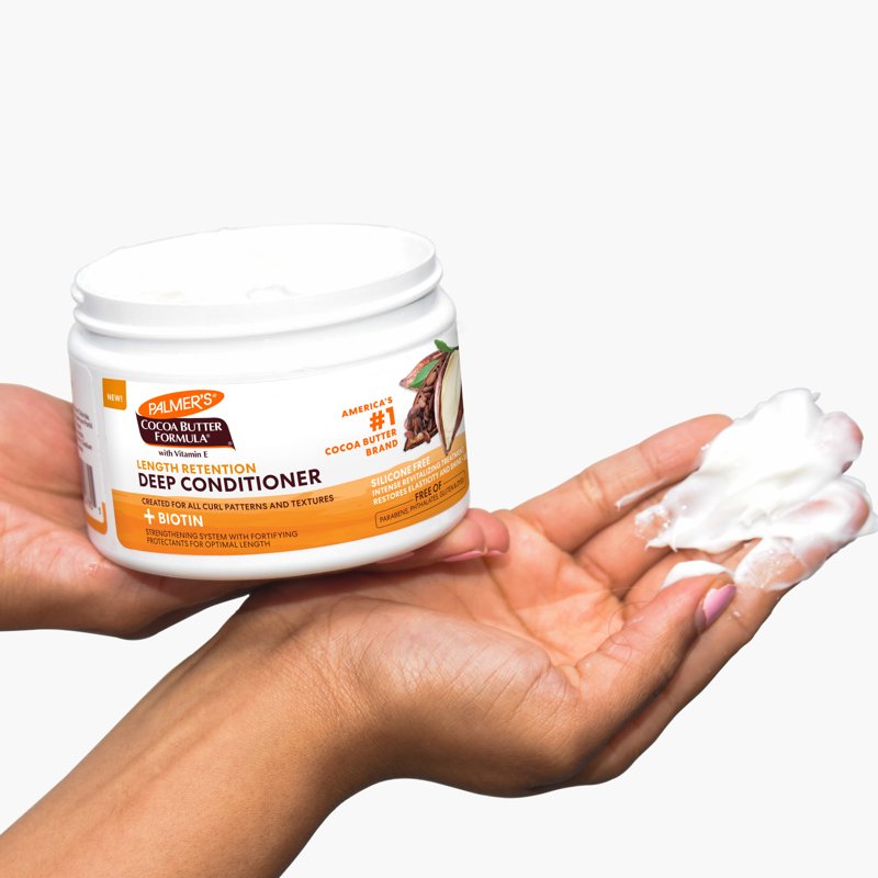 Deep Conditioner with Cocoa Butter & Biotin - Nourishing Hair Care