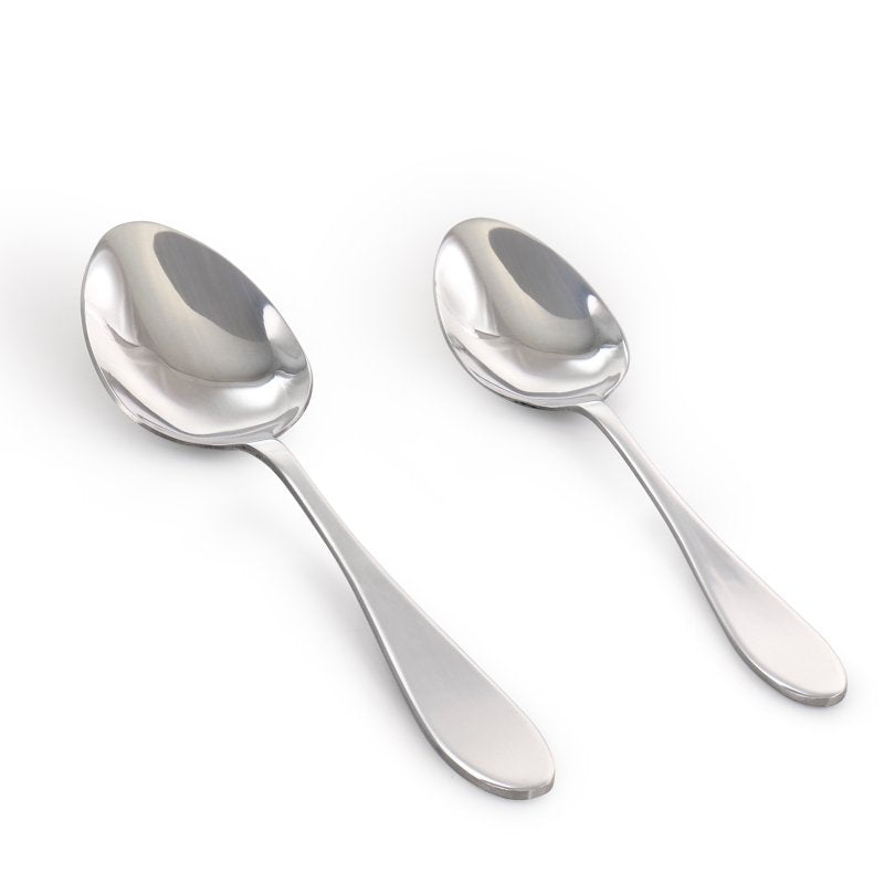 20-Piece Stainless Steel Flatware Set with Steak Knives - Silver