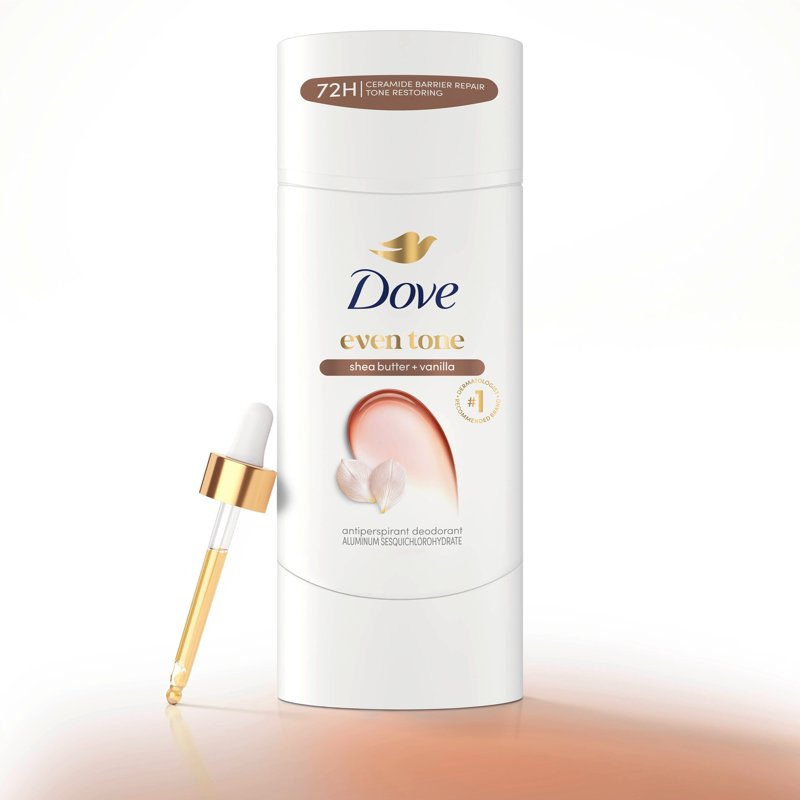 Even Tone Antiperspirant Deodorant Stick - Shea Butter & Vanilla, 2.6 oz