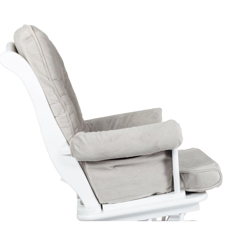 Sleigh Glider Chair Replacement Cushions Set - Gray