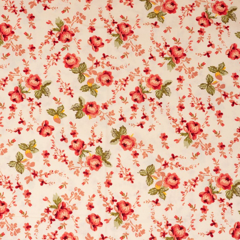 Cotton Sewing Fabric 45 Inch Wide, 2 Yards Pre-Cut Vintage Blue